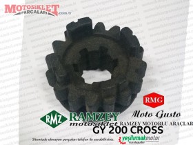 Ramzey, RMG Moto Gusto GY200 Cross 3. Vites Dişli Karşılığı