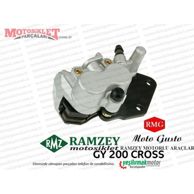 Ramzey, RMG Moto Gusto GY200 Cross Arka Fren Alt Merkez