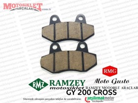 Ramzey, RMG Moto Gusto GY200 Cross Arka Fren Balatası