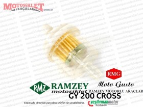 Ramzey, RMG Moto Gusto GY200 Cross Benzin, Yakıt Filtresi