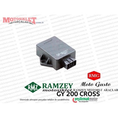 Ramzey, RMG Moto Gusto GY200 Cross Beyin, Cdi