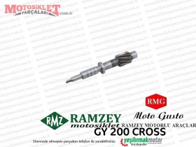 Ramzey, RMG Moto Gusto GY200 Cross Devir Dişli Karşılığı