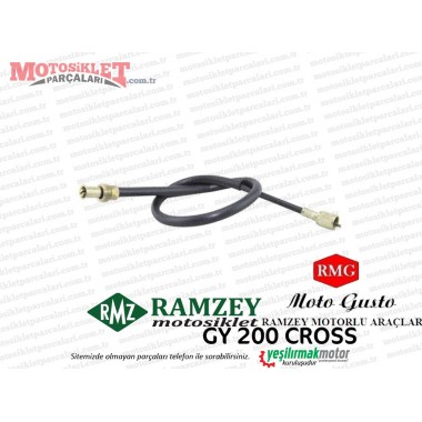Ramzey, RMG Moto Gusto GY200 Cross Devir Teli