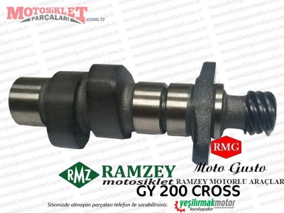 Ramzey, RMG Moto Gusto GY200 Cross Eksantrik Mili