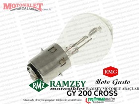 Ramzey, RMG Moto Gusto GY200 Cross Far Ampulü