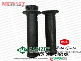 Ramzey, RMG Moto Gusto GY200 Cross Gaz Kolu ve Sol Elcik Takım