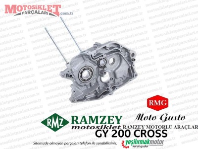 Ramzey, RMG Moto Gusto GY200 Cross Karter, Krank Kutusu Sağ