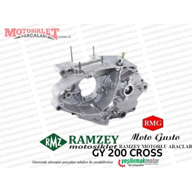 Ramzey, RMG Moto Gusto GY200 Cross Karter, Krank Kutusu Sol