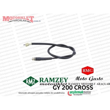 Ramzey, RMG Moto Gusto GY200 Cross Kilometre Teli