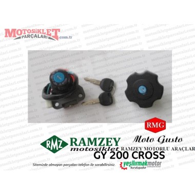 Ramzey, RMG Moto Gusto GY200 Cross Kontak Seti