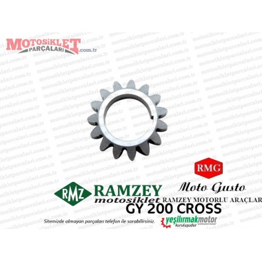 Ramzey, RMG Moto Gusto GY200 Cross Krank Dişlisi