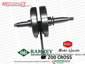 Ramzey, RMG Moto Gusto GY200 Cross Krank Komple