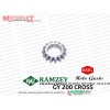 Ramzey, RMG Moto Gusto GY200 Cross Marş Dişlisi Küçük