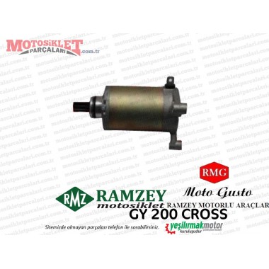 Ramzey, RMG Moto Gusto GY200 Cross Marş Motoru