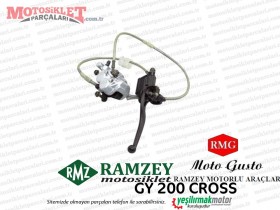 Ramzey, RMG Moto Gusto GY200 Cross Ön Fren Sistemi