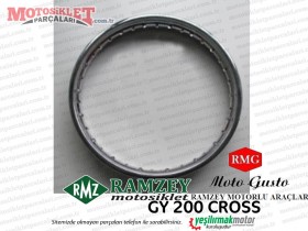 Ramzey, RMG Moto Gusto GY200 Cross Ön Jant Çemberi