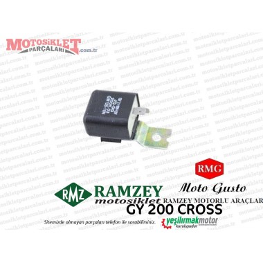 Ramzey, RMG Moto Gusto GY200 Cross Sinyal Flaşörü
