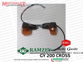 Ramzey, RMG Moto Gusto GY200 Cross Sinyal Takımı