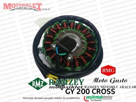 Ramzey, RMG Moto Gusto GY200 Cross Stator, Sargı