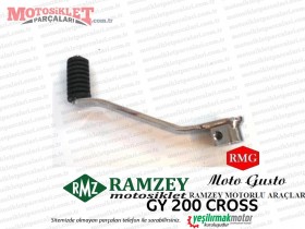 Ramzey, RMG Moto Gusto GY200 Cross Vites Pedalı