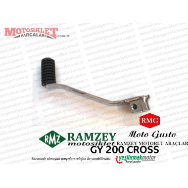 Ramzey, RMG Moto Gusto GY200 Cross Vites Pedalı