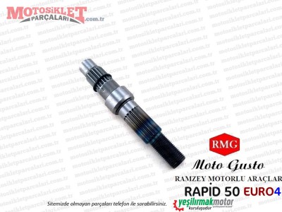 RMG Moto Gusto Rapid 50 EURO 4 Aks Mili