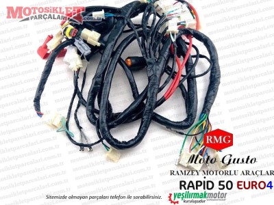 RMG Moto Gusto Rapid 50 EURO 4 Elektrik Tesisatı