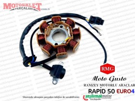 RMG Moto Gusto Rapid 50 EURO 4 Stator, Sargı