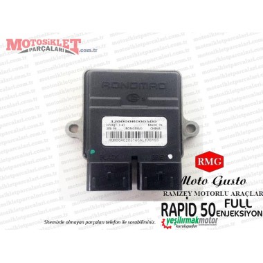 RMG Moto Gusto Rapid 50 (Full Enjeksiyon) ECU Kontrol Ünitesi