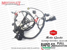 RMG Moto Gusto Rapid 50 (Full Enjeksiyon) Elektrik Tesisatı