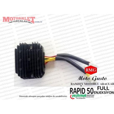 RMG Moto Gusto Rapid 50 (Full Enjeksiyon) Konjektör