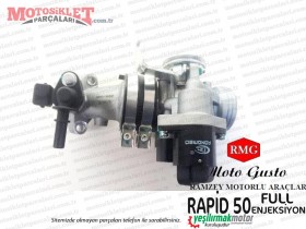 RMG Moto Gusto Rapid 50 (Full Enjeksiyon) Manifolt Enjeksiyon Rekoru