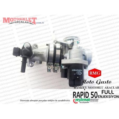RMG Moto Gusto Rapid 50 (Full Enjeksiyon) Manifolt Enjeksiyon Rekoru