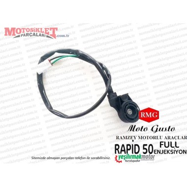 RMG Moto Gusto Rapid 50 (Full Enjeksiyon) Yan Sehpa, Ayak Müşürü