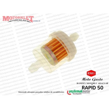 RMG Moto Gusto Rapid 50 Benzin Filtresi