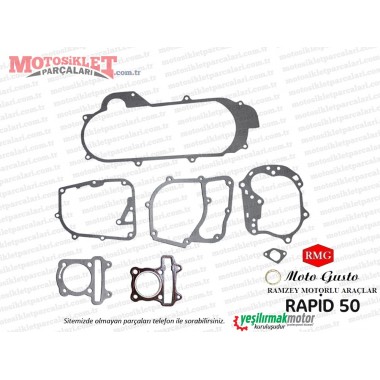 RMG Moto Gusto Rapid 50 Conta Takımı