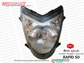 RMG Moto Gusto Rapid 50 Far Komple