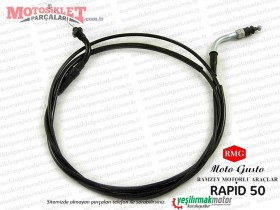 RMG Moto Gusto Rapid 50 Gaz Teli