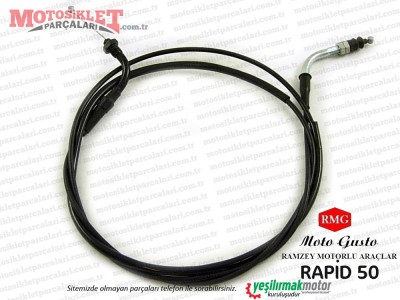 RMG Moto Gusto Rapid 50 Gaz Teli