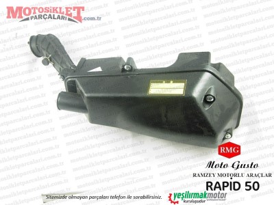 RMG Moto Gusto Rapid 50 Hava Filtresi Komple