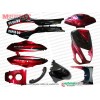 RMG Moto Gusto Rapid 50 Kaporta Seti (ÖN ÇAMURLUK SİYAH RENK)