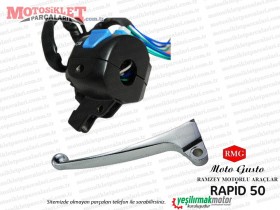 RMG Moto Gusto Rapid 50 Kumanda Paneli Sol