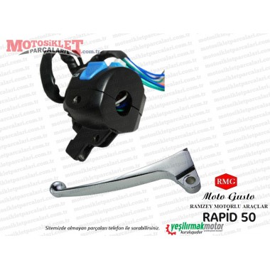 RMG Moto Gusto Rapid 50 Kumanda Paneli Sol