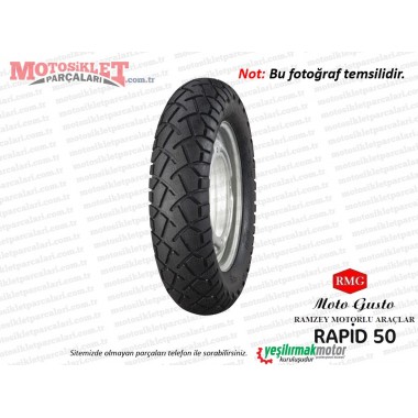 RMG Moto Gusto Rapid 50 Ön-Arka Dış Lastik 3,50-10