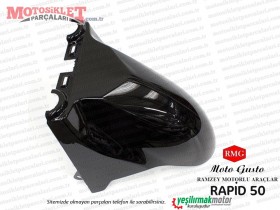 RMG Moto Gusto Rapid 50 Ön Çamurluk SİYAH RENK