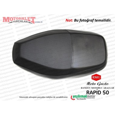 RMG Moto Gusto Rapid 50 Sele, Koltuk