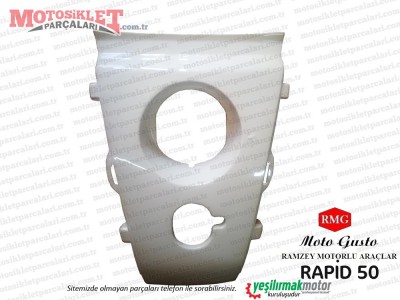 RMG Moto Gusto Rapid 50 Stop Üst Kapak Beyaz