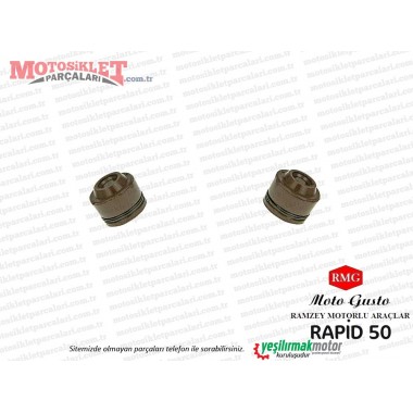 RMG Moto Gusto Rapid 50 Supap Yağ Lastiği Takım