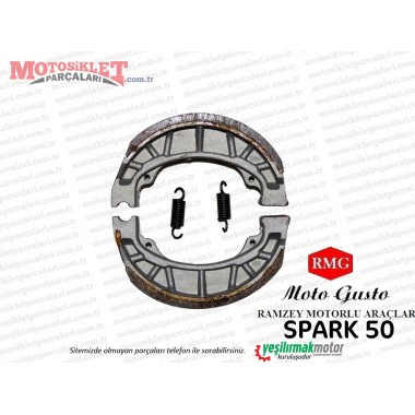 RMG Moto Gusto Spark 50 Arka Fren Balatası