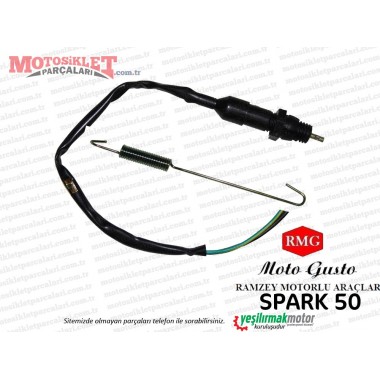 RMG Moto Gusto Spark 50 Arka Fren Müşürü ve Yayı